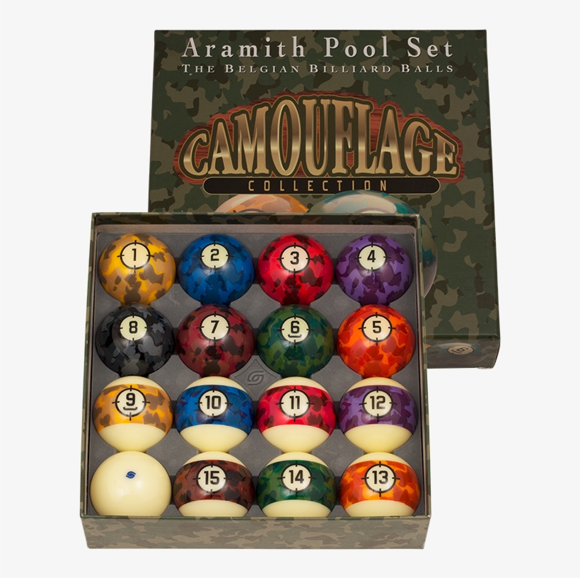 Aramith Camouflage Ball Set, transparent png download