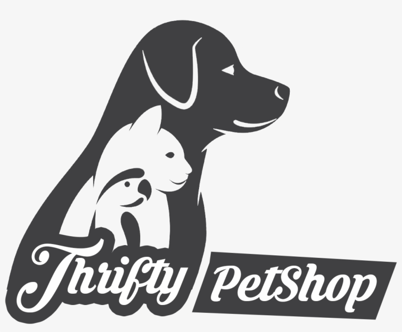 The Thrifty Petshop - لوگو سگ و گربه, transparent png download