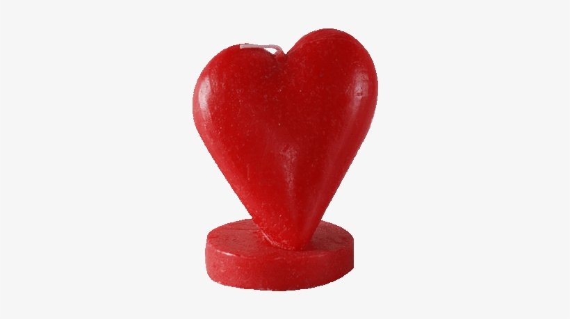 Vela Figura Corazon Rojo Haga Click Para Agrandar - Heart, transparent png download