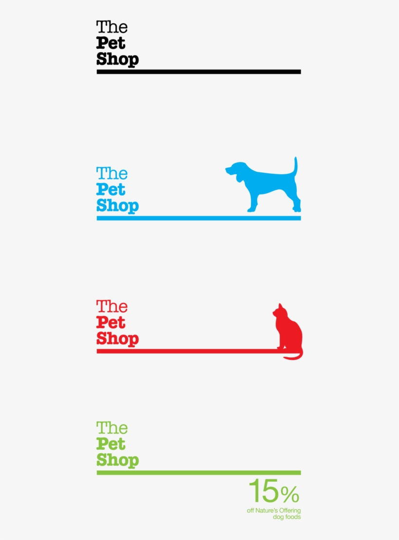 Pet Shop" Over Any Attempt At A Clever But Ultimately - Dog Silhouette, transparent png download