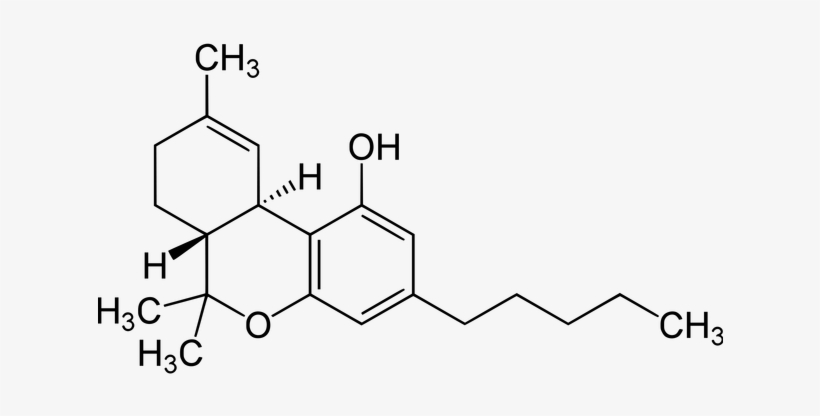 Delta 9 Tetrahydrocannabinol, transparent png download