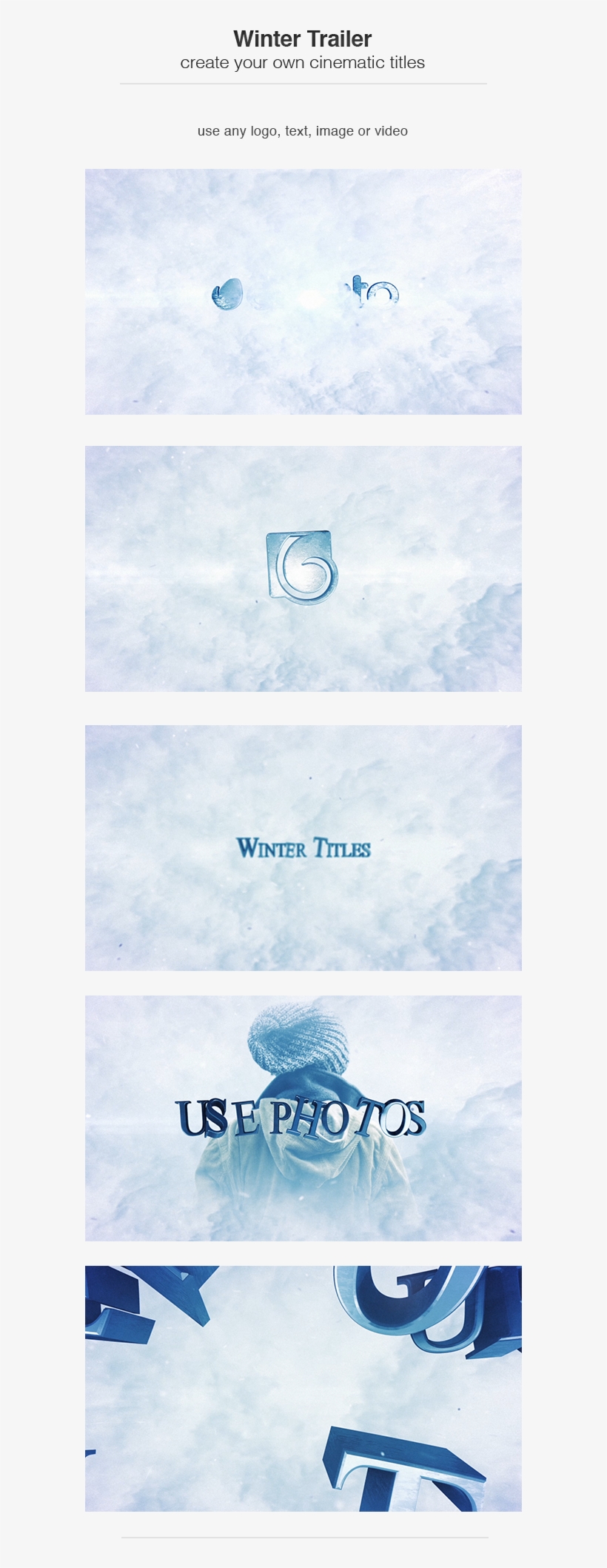 Easily Create Your Own Cinematic Trailer Of Any Length - Poster, transparent png download