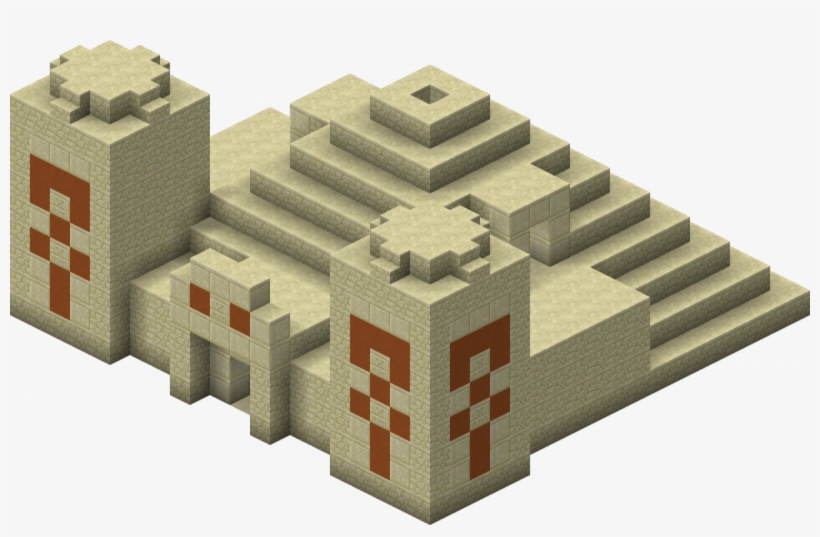 Minecraft Desert Temple, transparent png download