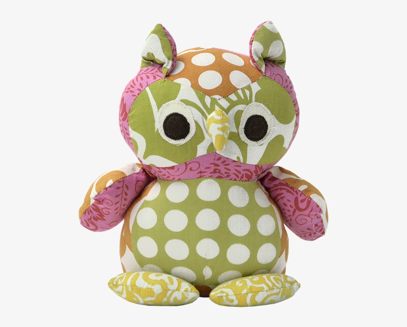 Scrappy Patchwork Baby Owl - Scrappy Patchwork, transparent png download