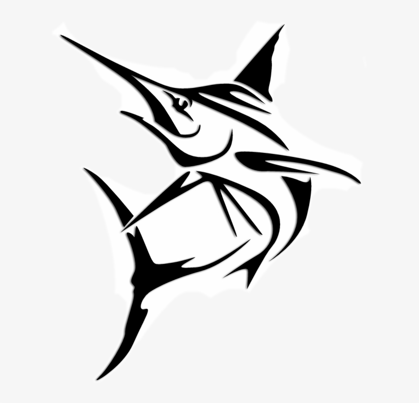 Ftestickers Sticker - Marlin Silhouette, transparent png download
