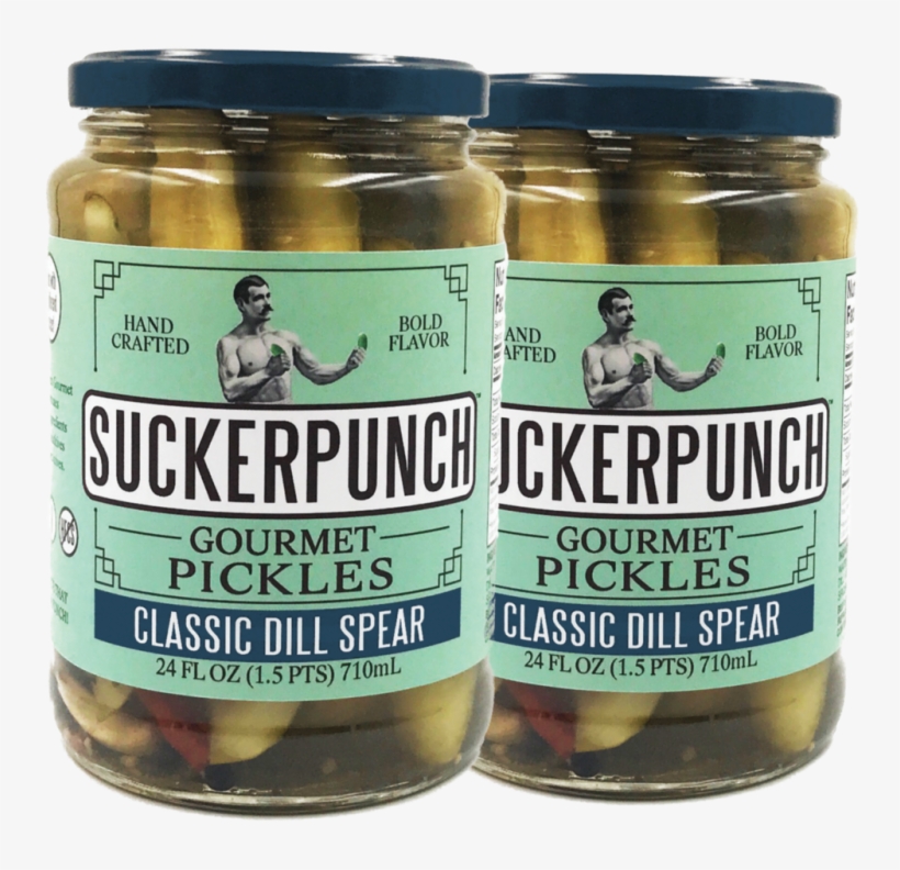 Sucker Punch Pickles - Suckerpunch Gourmet Salsa, Green Tomato, Hot - 16 Fl, transparent png download