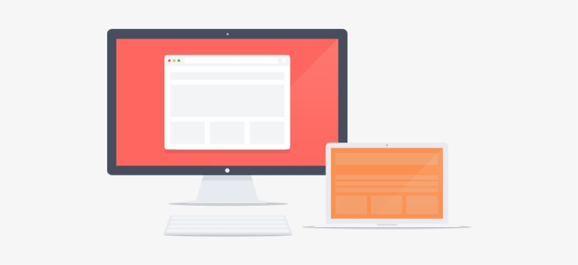 Full Responsive - Bootstrap, transparent png download