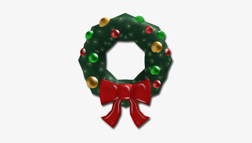 Deluxe Christmas Wreath - Wreath, transparent png download