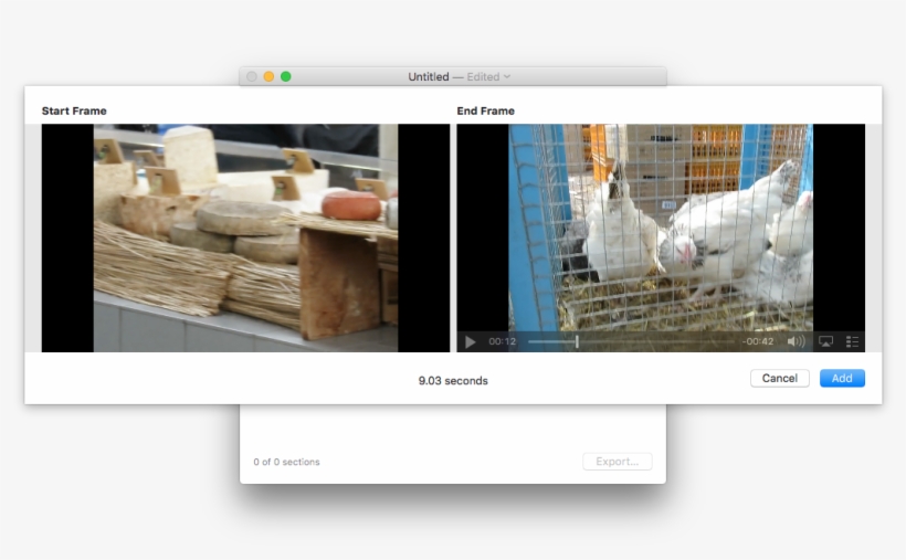 Skim To The Start And End Frame Of Movie To Split - Film, transparent png download