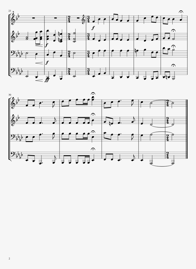 The Star Spangled Banner In A Flat Major Sheet Music Sheet Music