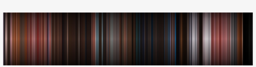 The Grand Budapest Hotel - Average Color Of Every Frame, transparent png download