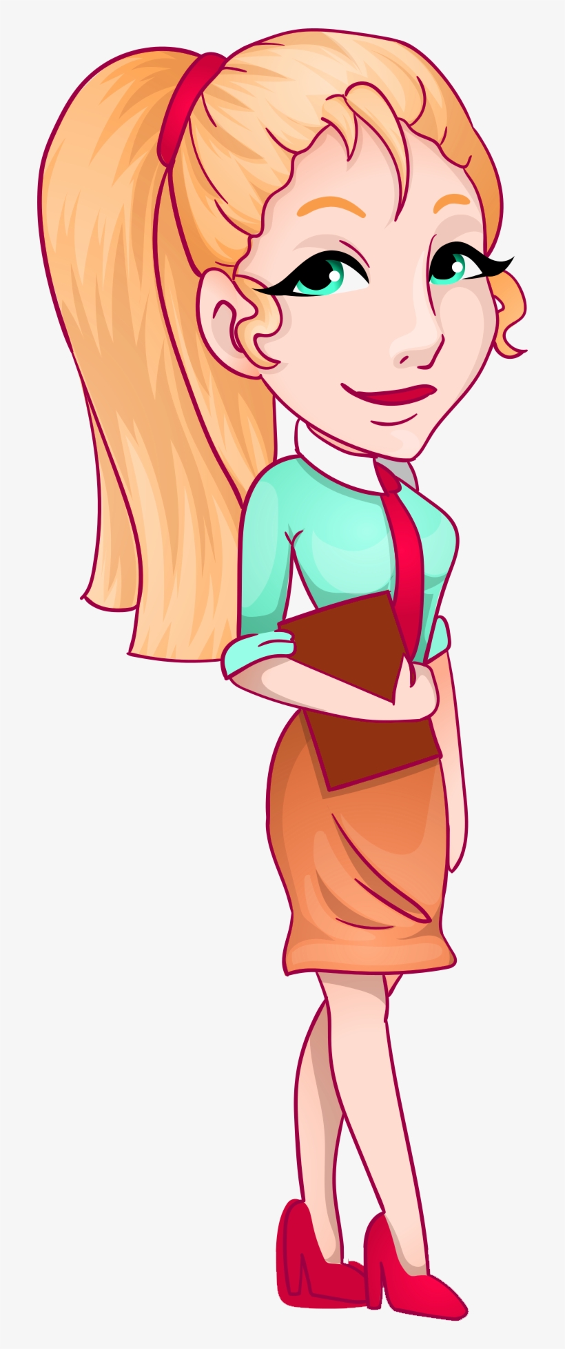 Girl Cartoon Images Png, transparent png download