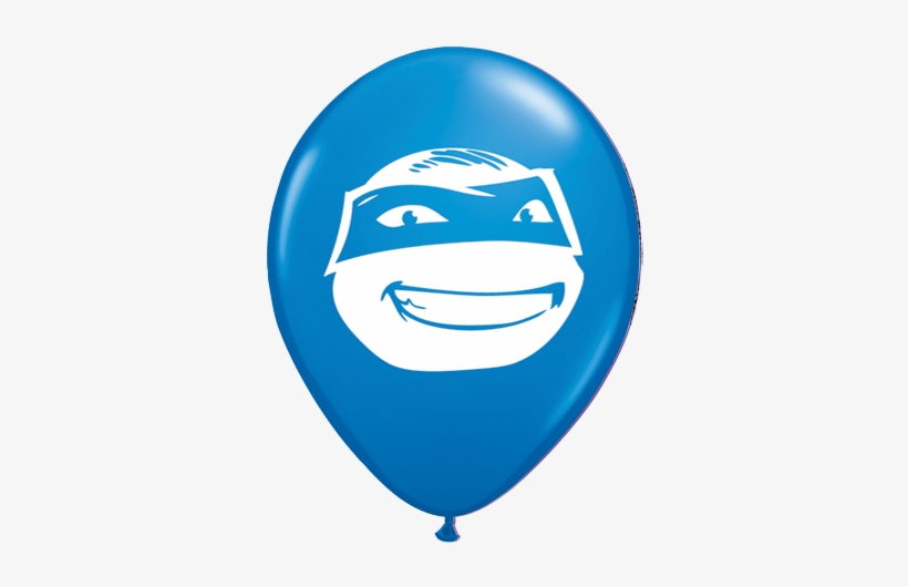 5" Ninja Turtles Face Latex Balloons X - Teenage Mutant Ninja Turtles Faces, transparent png download