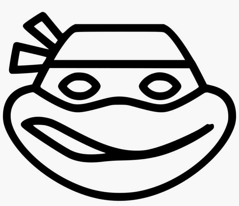 Ninja Turtle Raphaelo Humanoid - Icon, transparent png download