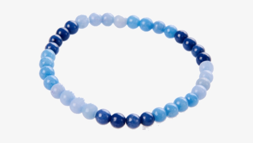 Pulseira Pedras Azul - Bracelet, transparent png download