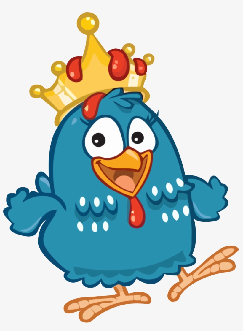 Galinha Pintadinha Coroa - Riscos Da Galinha Pintadinha, transparent png download