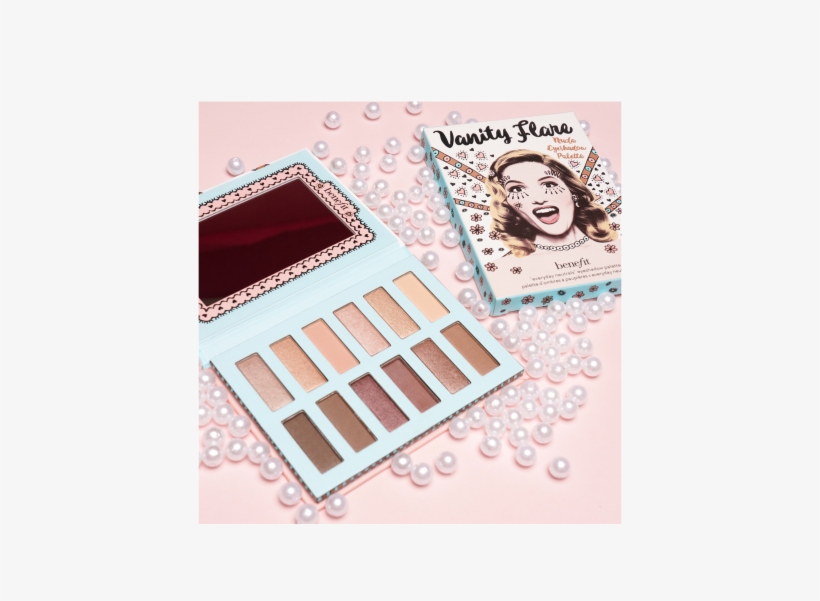 Benefit Cosmetics - Benefit Vanity Flare Nude Eyeshadow Palette, transparent png download
