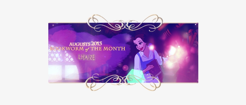 ~august 2015 Bookworm Of The Month - Graphic Design, transparent png download