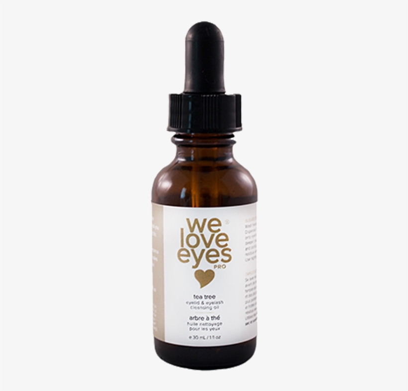 We Love Eyes Tea Tree Eyelid Cleansing Oil - We Love Eyes Tea Tree Eyelid Foaming Cleanser, transparent png download