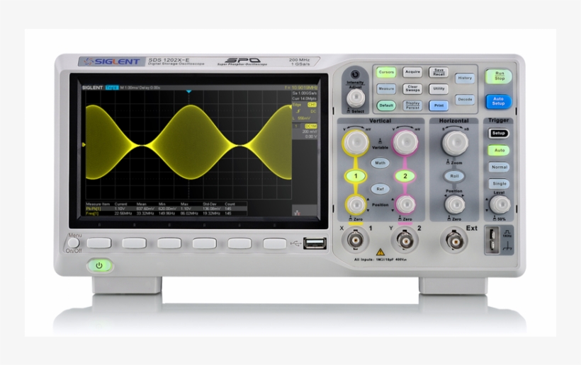 Super Phosphor Oscilloscope Siglent Sds1202x-e, transparent png download
