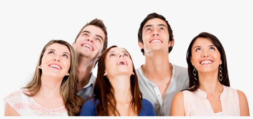 Look-up - Family Looking Up Png, transparent png download
