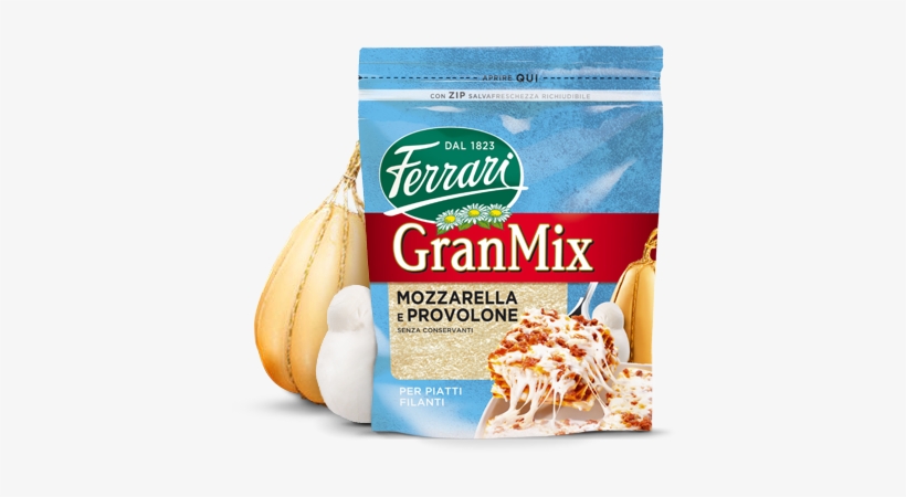Granmix Mozzarella And Provolone - Provolone, transparent png download