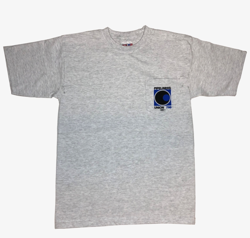 Gray T-shirt W/logo & Pocketshirts, transparent png download