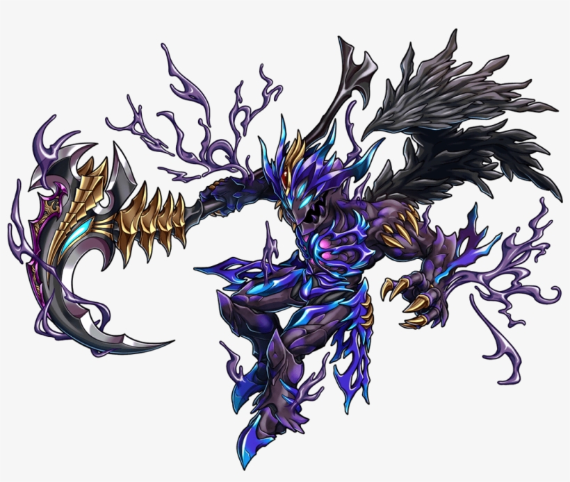 Unit Art - Brave Frontier Judgement Demon Zalvard, transparent png download