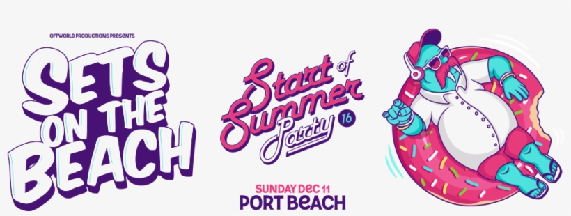 Summer Party Logo Png, transparent png download