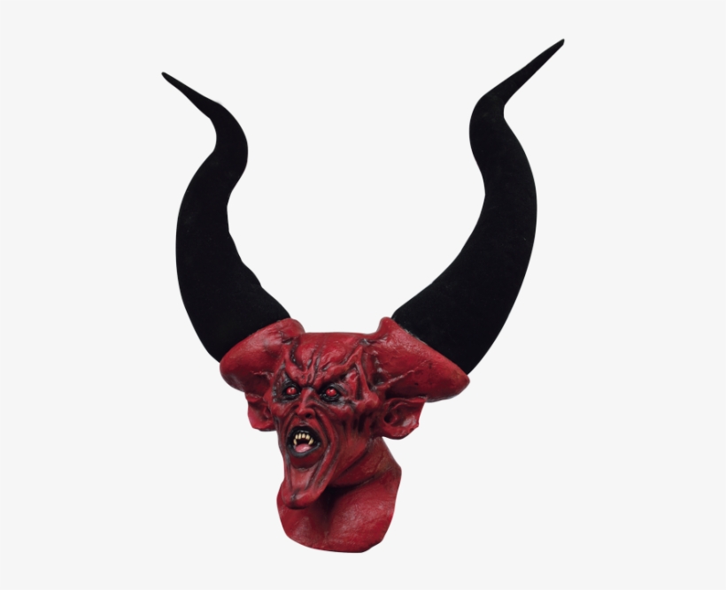 Big Horn Devil Mask, transparent png download