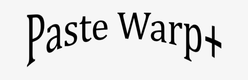 Paste Warp Plus Text3, transparent png download