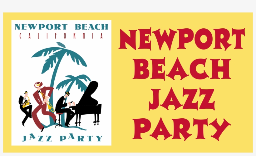 Newport Beach Jazz Party Logo - Pack Of 2 Rompers, transparent png download