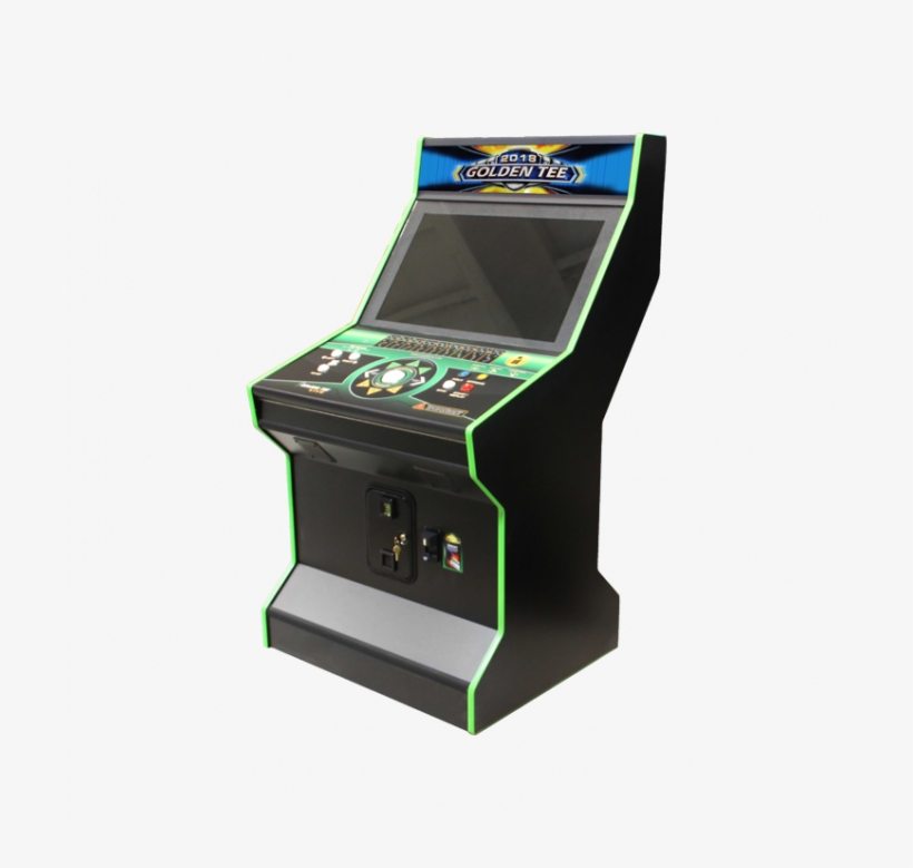 Incredible Technologies Golden Tee 2018 Unplugged Arcade - 2018 Golden Tee Home Upright Golf Arcade Game, transparent png download