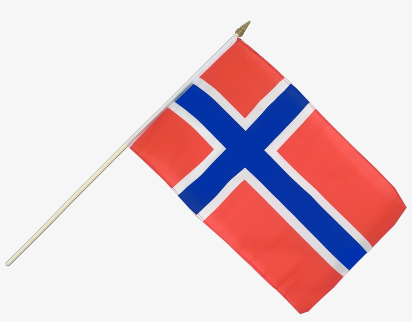Hand Waving Flag 12x18" - Norway Hand Waving Flag - 12x18", transparent png download