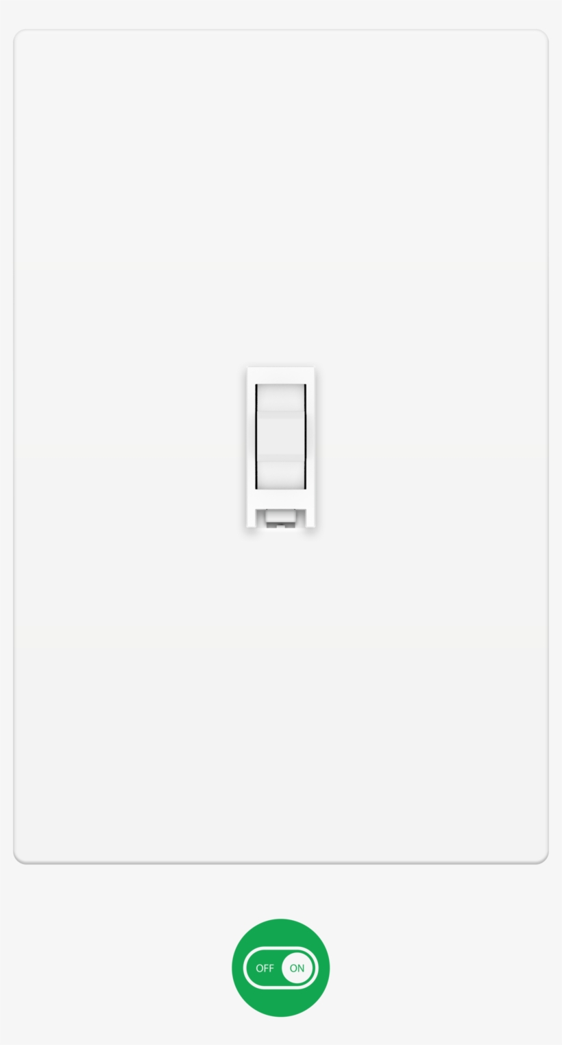 Toggle Switch On Off - Paper Product, transparent png download