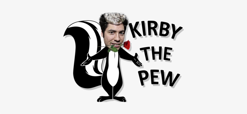 Lien Direct, 2018/04/6/1517059877 Kirby Le Putois - Pepe Le Pew, transparent png download
