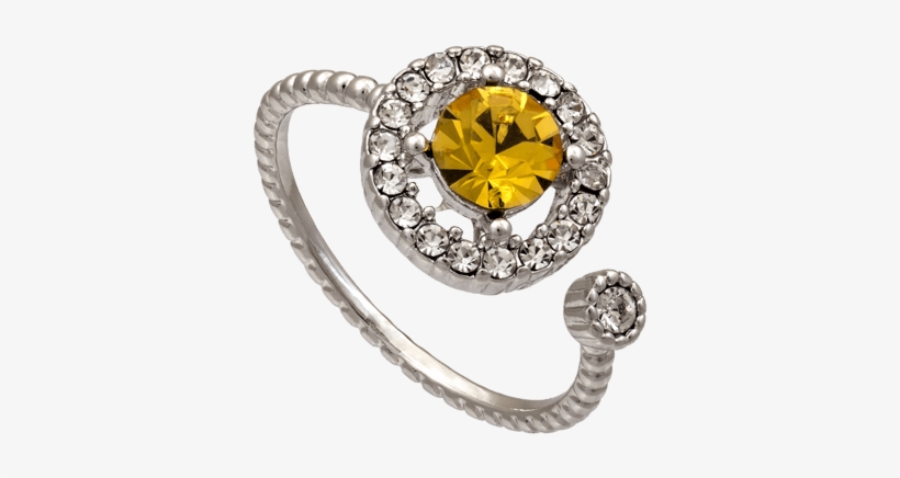 Miranda - Light Topaz - Ring Flash, transparent png download