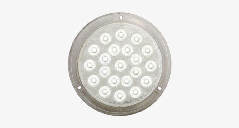 Surface Mount 6” Round Led Interior Light - Optronics Ill21cb Ill21 Series Opti-brite Led 6" Dome, transparent png download