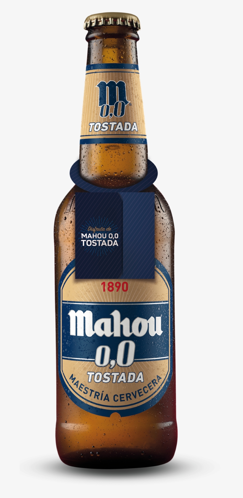 Disfruta De Mahou 0,0 Tostada, - Cerveza 0,0% Tostada Mahou Lata 330ml, transparent png download