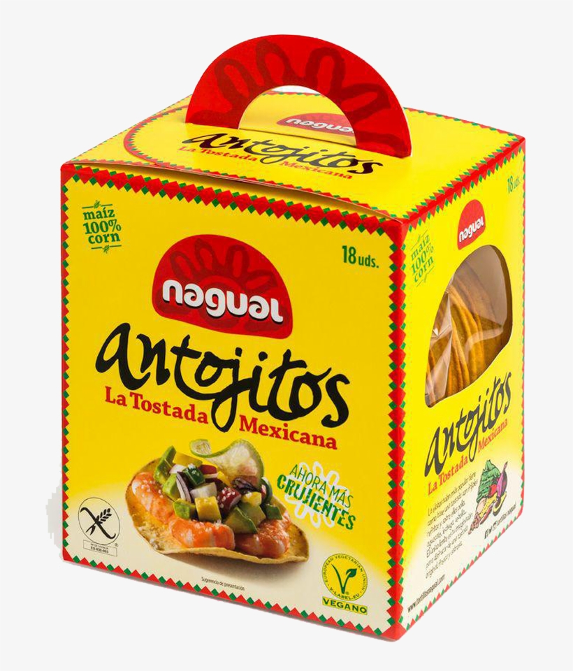 Tostadas Mexicanas - Antojitos Nagual, transparent png download