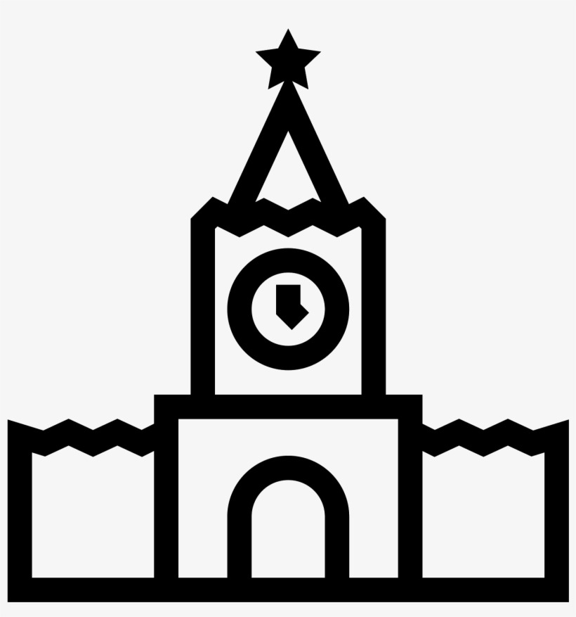 Kremlin De Moscou Icon - Москва Пиктограмма, transparent png download