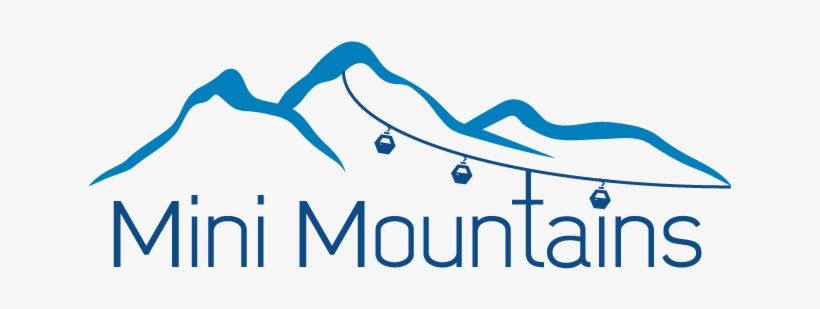 Mini Mountains Footer Logo - Doppelmayr Model Ski Lifts, transparent png download