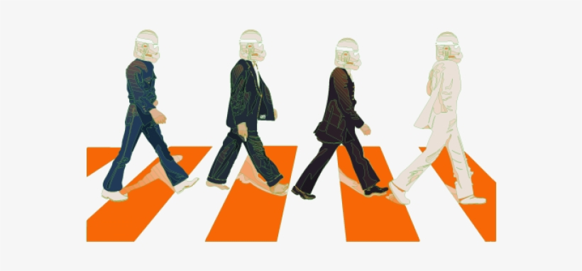 Beatles Abbey Road - Fdr,jfk,clinton,obama Framed Tile, transparent png download