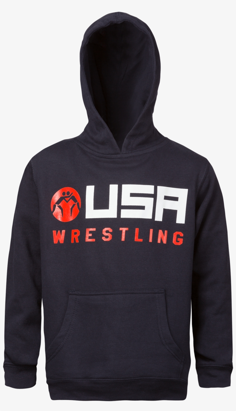 Youth Icon Usa Hoody Navy White Red Back - Hoodie, transparent png download