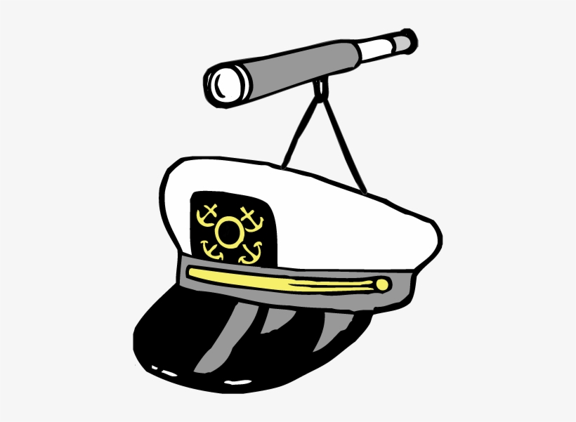 Y Is For Yacht Captain's Hat - Vocabulary, transparent png download