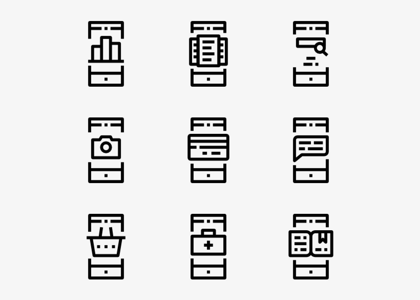 Smartphone Features - Symmetry, transparent png download