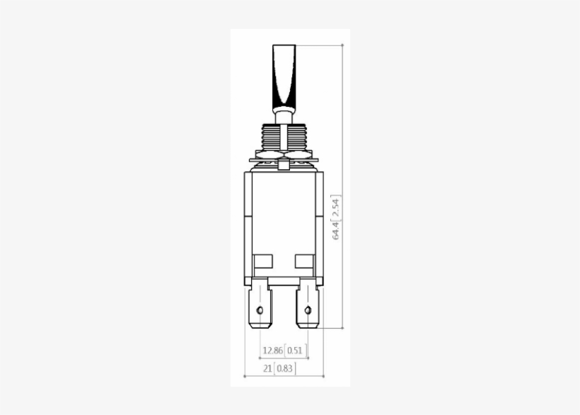 Single Pole Single Throw Spst On Off - Illustration, transparent png download