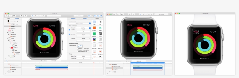 Adaptive Interface - Apple - 42mm Sport Band - Watch Strap - Yellow -, transparent png download