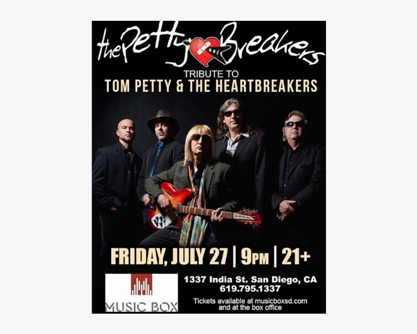 The Petty Heartbreakers - Poster, transparent png download