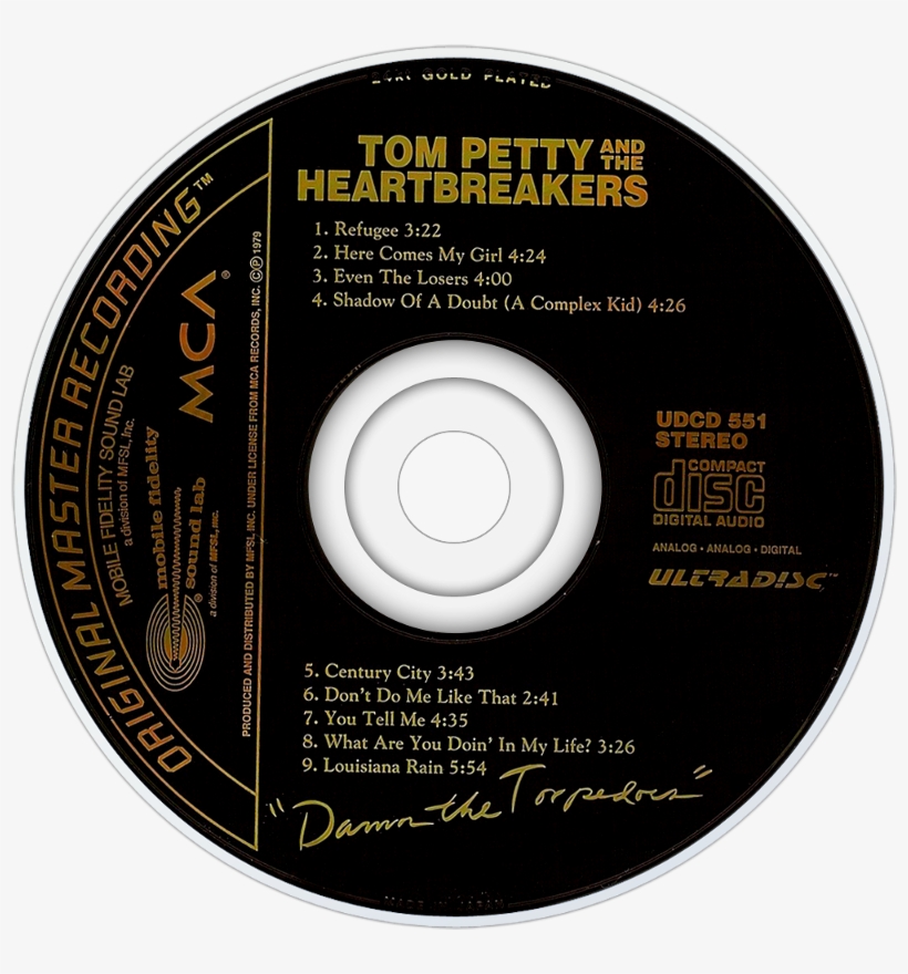 The Tom Petty Page Came In 4th - Compact Disc, transparent png download